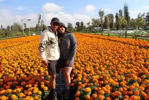 Xochimilco Kayak Tour: Marigold Fields & Day of the Dead Flavors