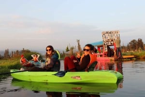 Xochimilco Kayak Tour: Marigold Fields & Day of the Dead Flavors