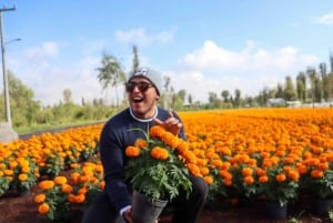 Xochimilco Kayak Tour: Marigold Fields & Day of the Dead Flavors