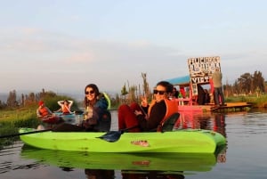 Xochimilco Kayak Tour: Marigold Fields & Day of the Dead Flavors