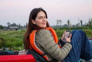 Xochimilco Kayak Tour: Marigold Fields & Day of the Dead Flavors