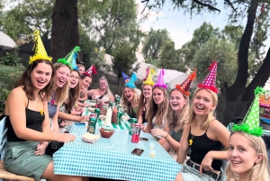 Xochimilco: Tequila tasting (unlimited) and cultural party on a boat