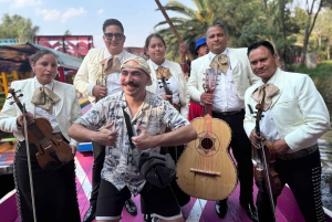 Xochimilco: Tequila tasting (unlimited) and cultural party on a boat