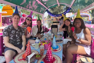 Xochimilco: Tequila tasting (unlimited) and cultural party on a boat
