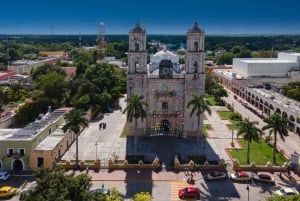 Desde Cancún: Tour en autobús por Chichén Itzá, Valladolid y los Cenotes