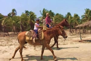 Zihuatanejo: Horseback Riding Tour with Playa Larga Beach