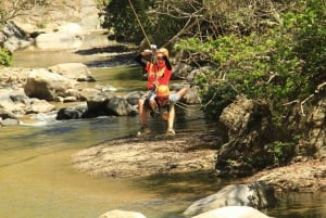 Tirolina y Paseo en Mula + Puente Colgante -Puerto Vallarta