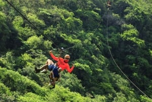 Tirolina y Paseo en Mula + Puente Colgante -Puerto Vallarta