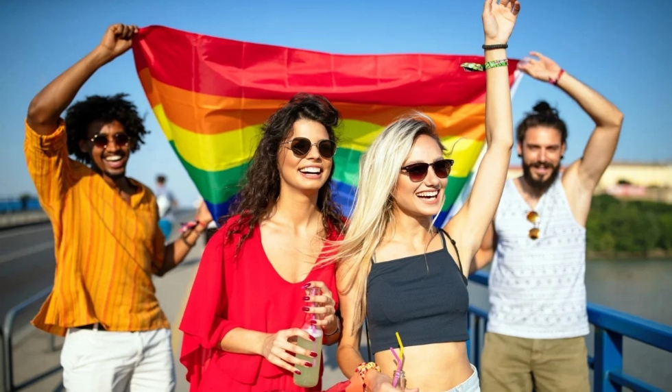Gay Pride Party in Playa del Carmen.