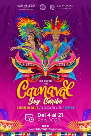 Carnaval Isla Mujeres, febrero 2023