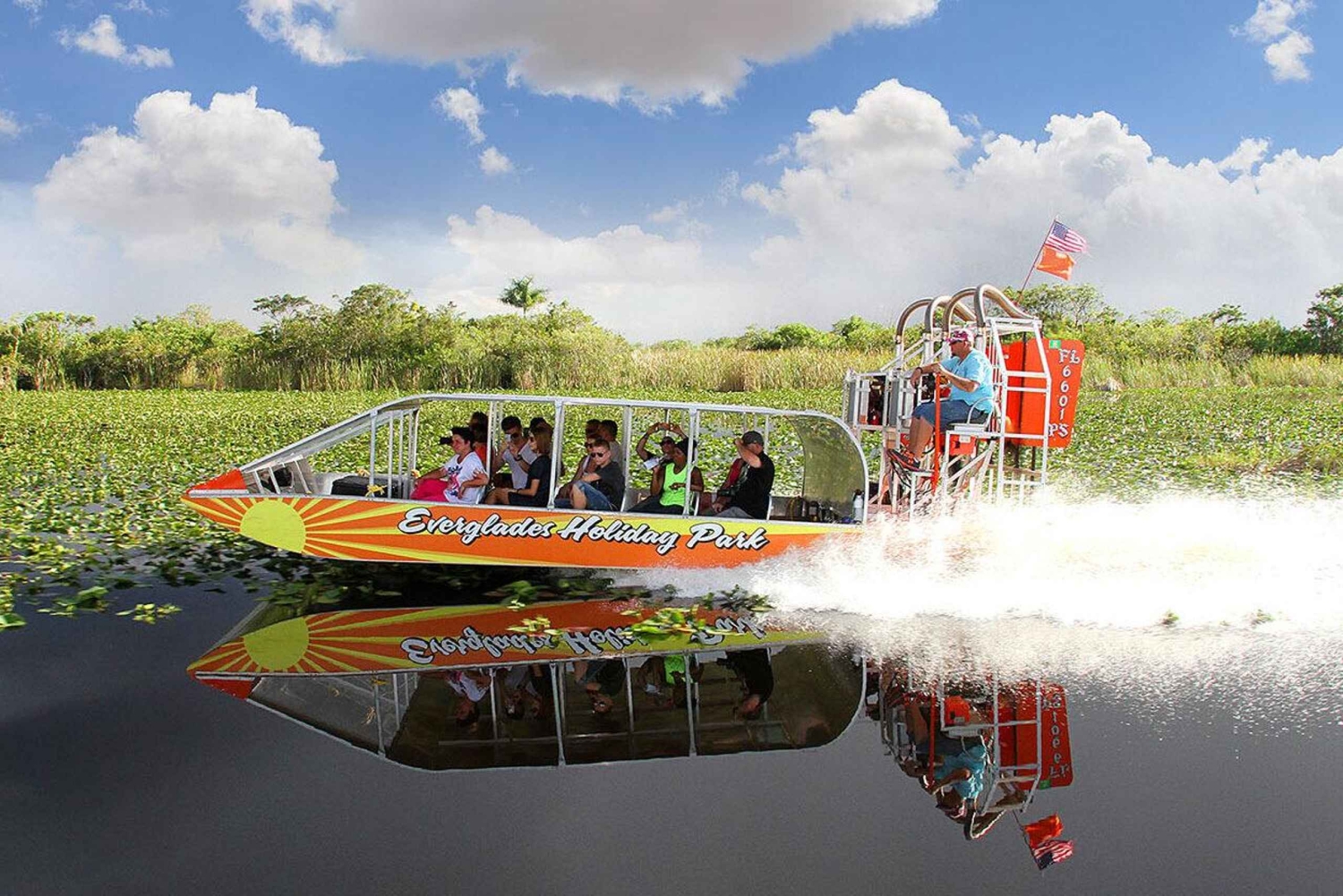From Miami Everglades Airboat Wildlife Show Bus Transfer Miami 
