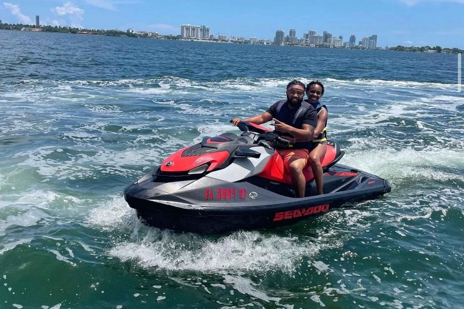 1 Stunde Jetski + 20 Minuten Bootsfahrt in Miami - Wir sind die Besten!