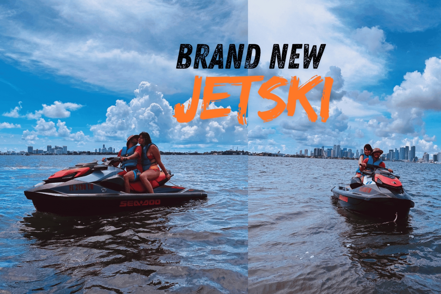 1 Uur Jetski + 30 minuten gratis boottocht