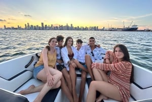 1 tunti Miami Private Boat Ride samppanjan ja kapteenin kanssa
