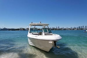 #1 Passeio de barco particular e 1 hora de aluguel grátis de jet ski em Miami