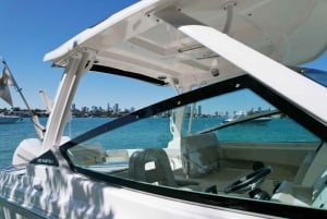 #1 Private Boat Tour and 1 Hour Free Jet Ski Rental in Miami