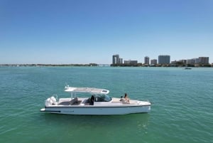 #1 Private Boat Tour and 1 Hour Free Jet Ski Rental in Miami