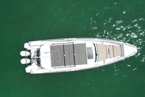 #1 Private Boat Tour and 1 Hour Free Jet Ski Rental in Miami