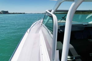 #1 Private Boat Tour and 1 Hour Free Jet Ski Rental in Miami