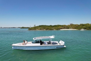 #1 Private Boat Tour and 1 Hour Free Jet Ski Rental in Miami