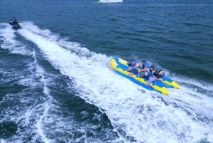 Passeio de barco de 3 horas com jet ski, banana boat e bar aberto em Miami