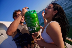 3 Hour Party Boat with Jet Ski Banana Boat & Open Bar Miami