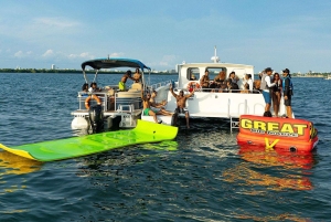 3 Hour Party Boat with Jet Ski Banana Boat & Open Bar Miami