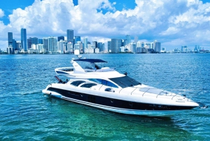 70ft Azimut available in Miami for up to 13 people.