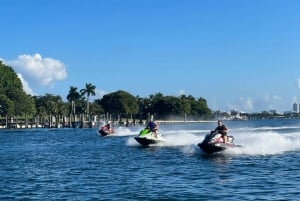 Miami: Alquiler de motos acuáticas para explorar la Bahía de Biscayne