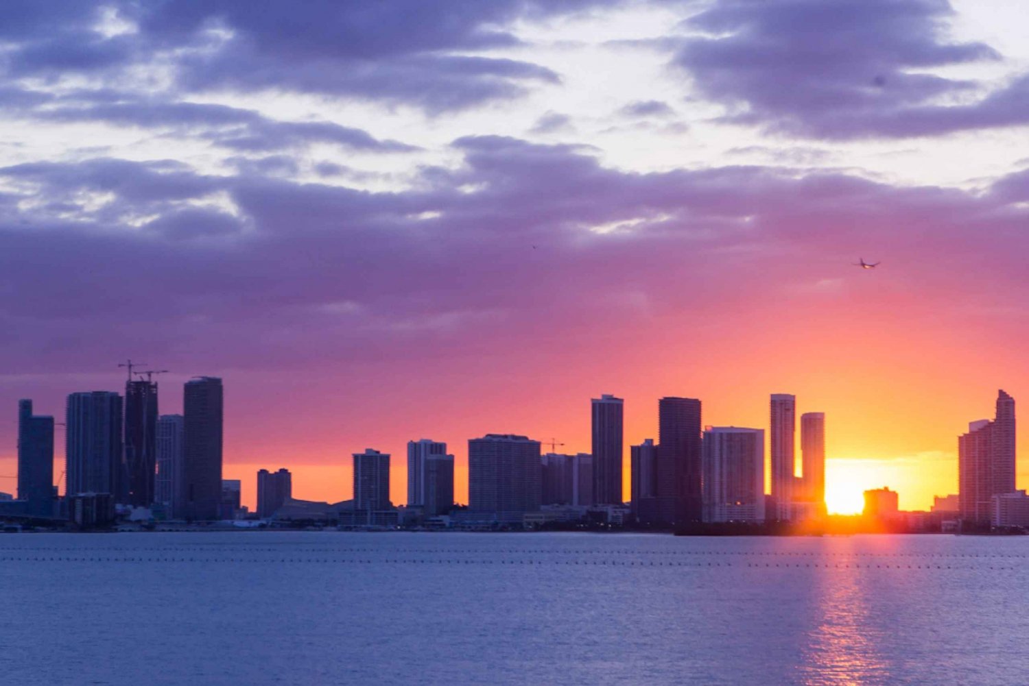 Miami: Rondvaart op een strand en zonsondergang in Biscayne Bay