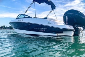 Boat Rental with Captain in Miami Beach - up to 6 people