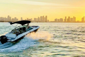 Boat Rental with Captain in Miami Beach - up to 6 people