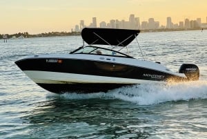 Boat Rental with Captain in Miami Beach - up to 6 people