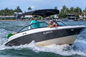 Boat Rental with Captain in Miami Beach - up to 6 people