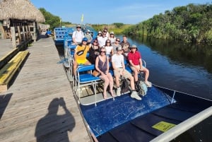 Excursão ecológica de aerobarco pelos Everglades em tour em pequenos grupos e transporte de primeira