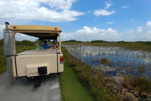 Excursion en canot pneumatique et en tramway dans les Everglades