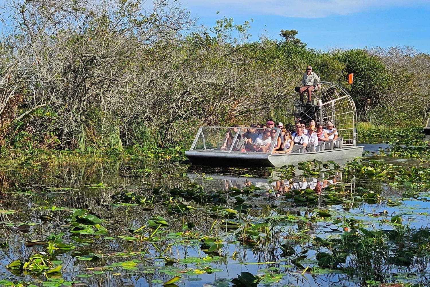Everglades: tour in barca con trasporto e ingresso inclusi