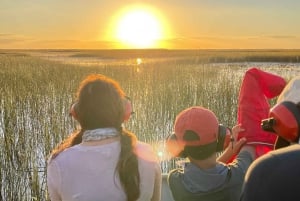 Everglades: Miami Twilight River of Grass Small Airboat Tour