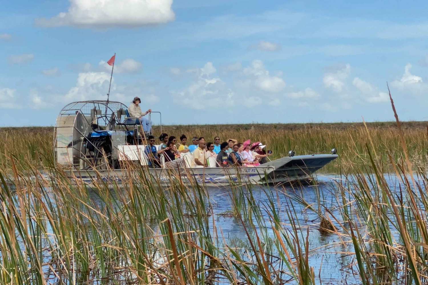 Everglades nationalpark + flygbåtstur + transfer South Beach