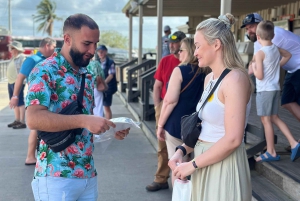 Everglades: auf flachem Motorboot mit Transport