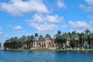 Miami - ikoniska herrgårdar Kändisarnas ikoniska herrgårdar och båttur i Biscayne Bay