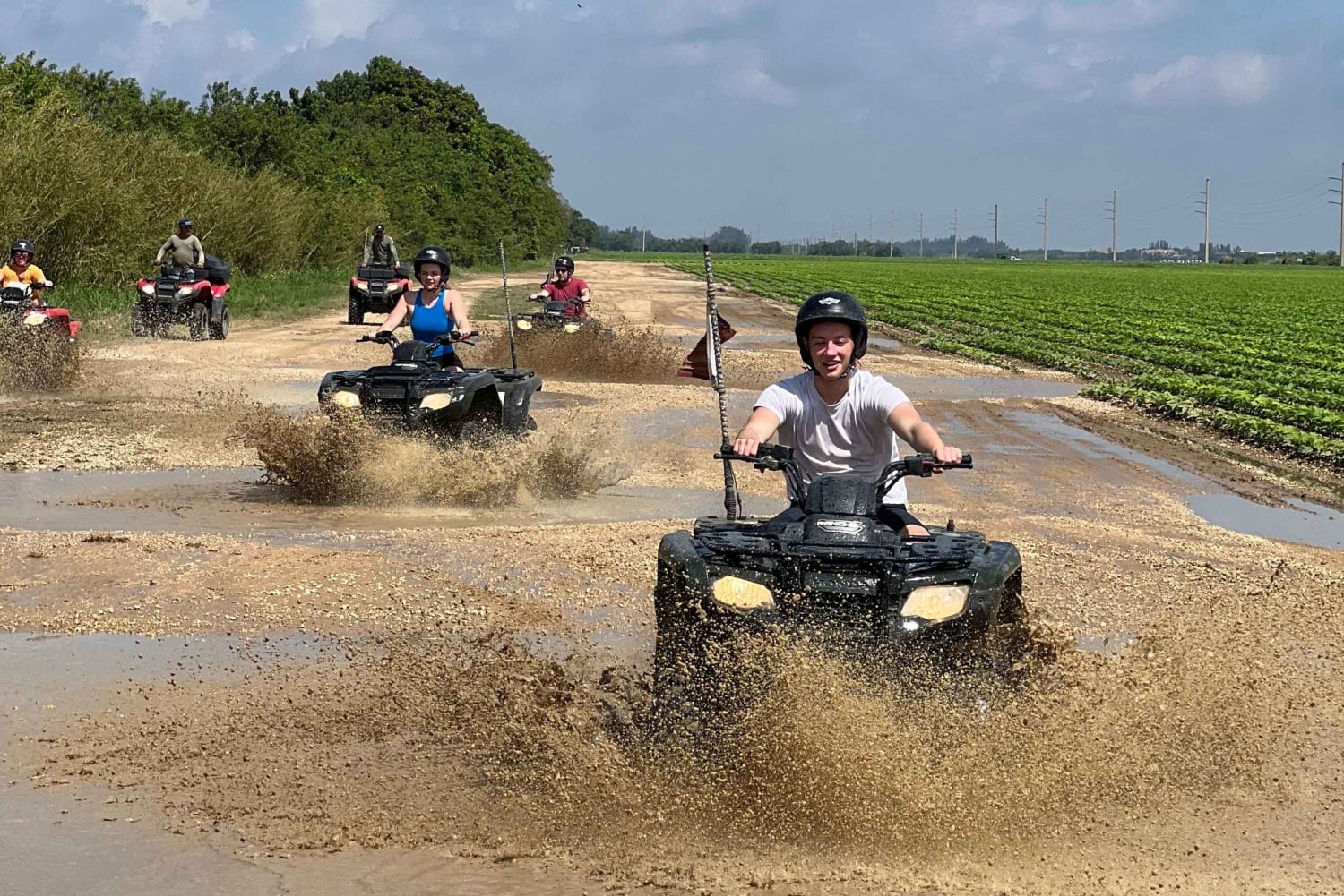 マイアミ発：田舎でのガイド付きATVツアー