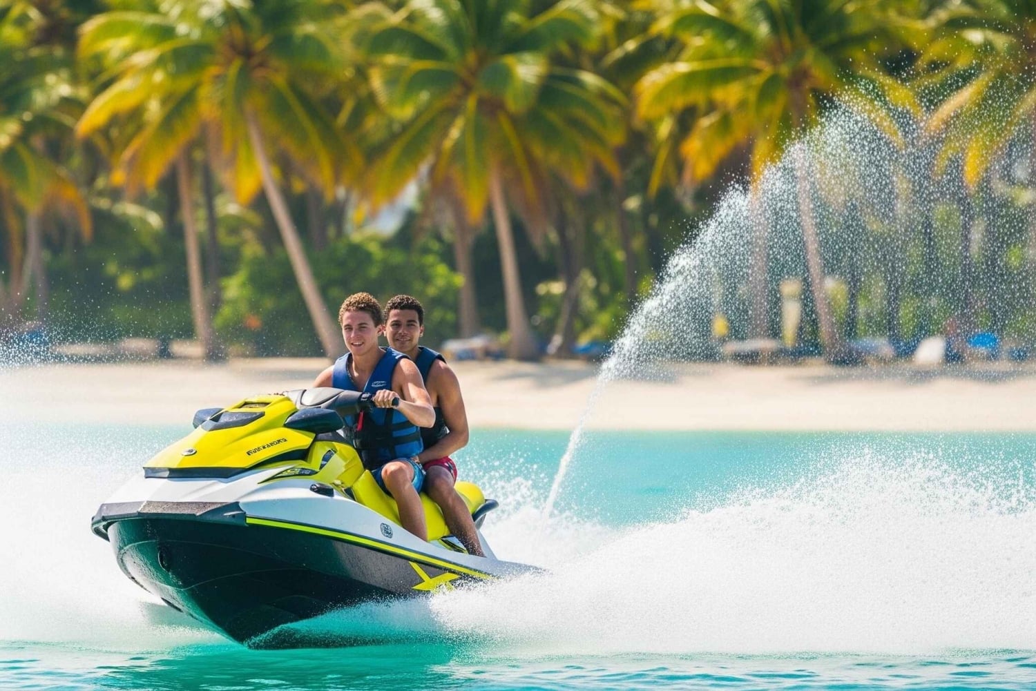 From Miami: Jet Ski & Leisure Day Trip in Key West