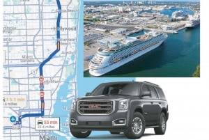 From Port Everglades to Miami International Airport