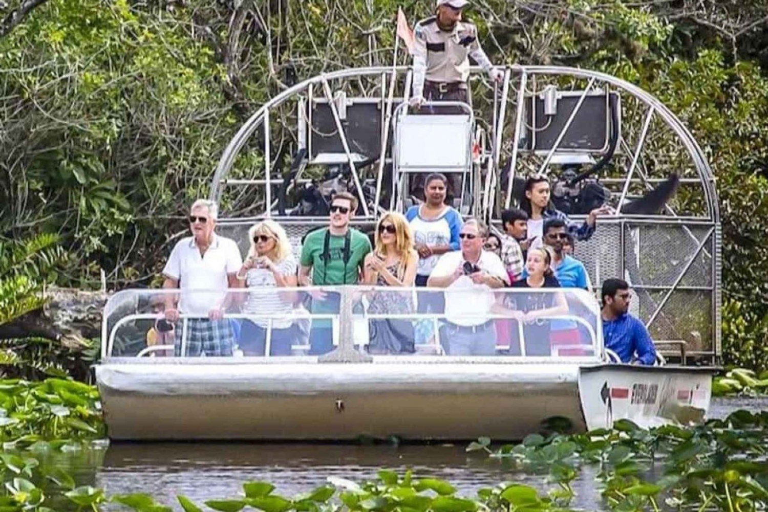 Tour di mezza giornata delle Everglades in motoscafo e trasporto