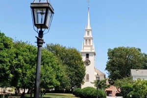 Les hauts lieux historiques de Newport, RI, avec l'âge d'or