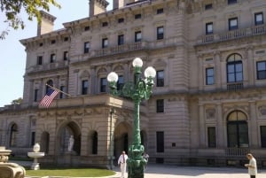 Les hauts lieux historiques de Newport, RI, avec l'âge d'or