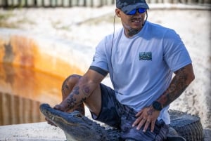 Homestead: Entrada a la granja de caimanes de los Everglades y paseo en hidrodeslizador
