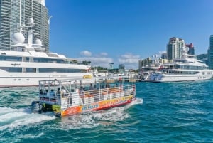 Hop-on Hop-off vattentaxi i Miami och Miami Beach