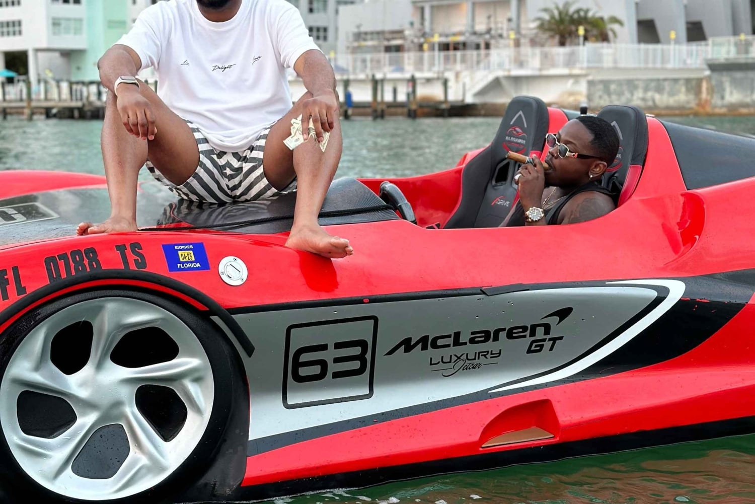 JetCars Miami Beach & Free Boat Ride + $250 Due At Check in